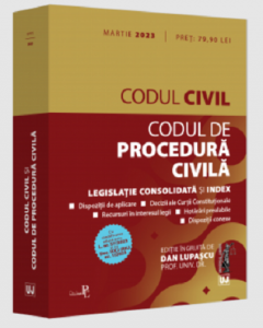 Coperta cărții Codul civil si Codul de procedura civila