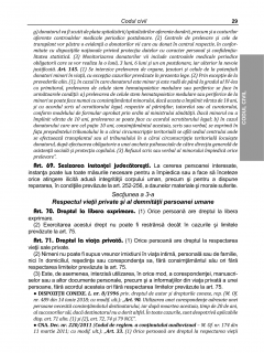 Codul civil si Codul de procedura civila