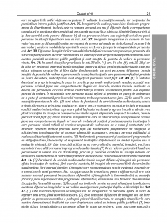 Codul civil si Codul de procedura civila