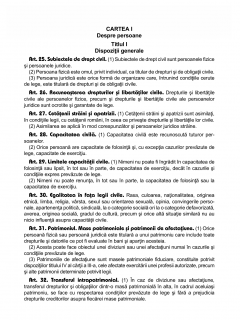 Codul civil si Codul de procedura civila