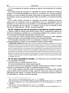 Codul civil si Codul de procedura civila