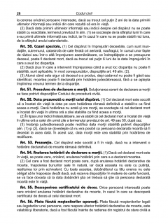 Codul civil si Codul de procedura civila