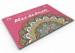 Bloc de desen - Mandala, A3, 16 file