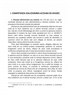 Divortul si procedura divortului in teoria si practica judiciara