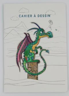 Caiet A5 desen - Kook - Dragon