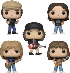 Set 5 figurine - ACDC - Back in Black