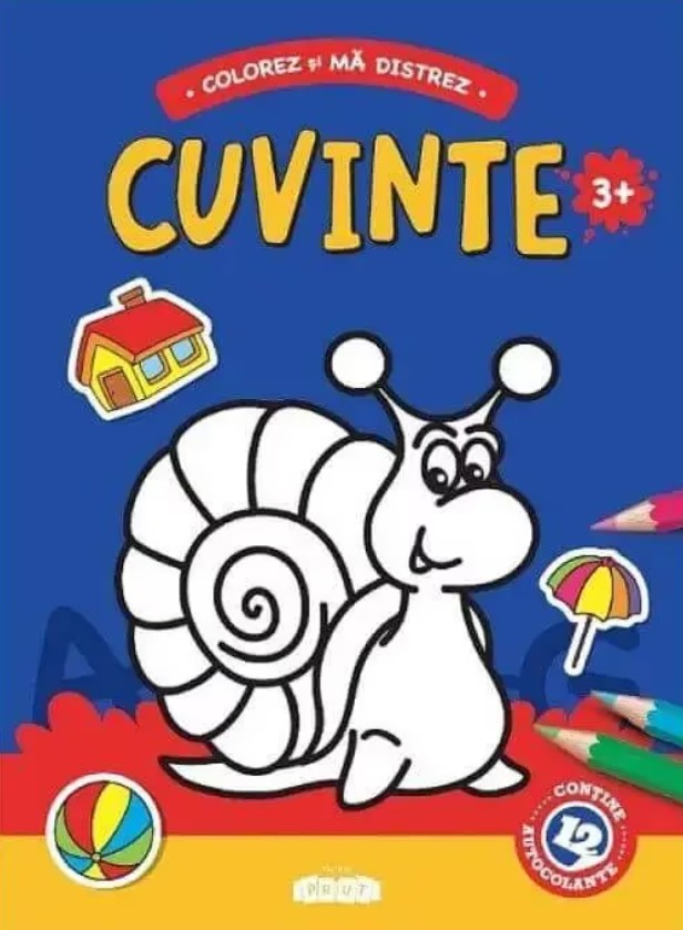 Colorez si ma distrez. Cuvinte