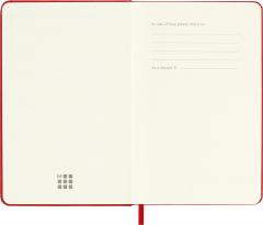 Agenda 2023-2024 - 18-Month Weekly Planner - Pocket, Hard Cover - Scarlet Red