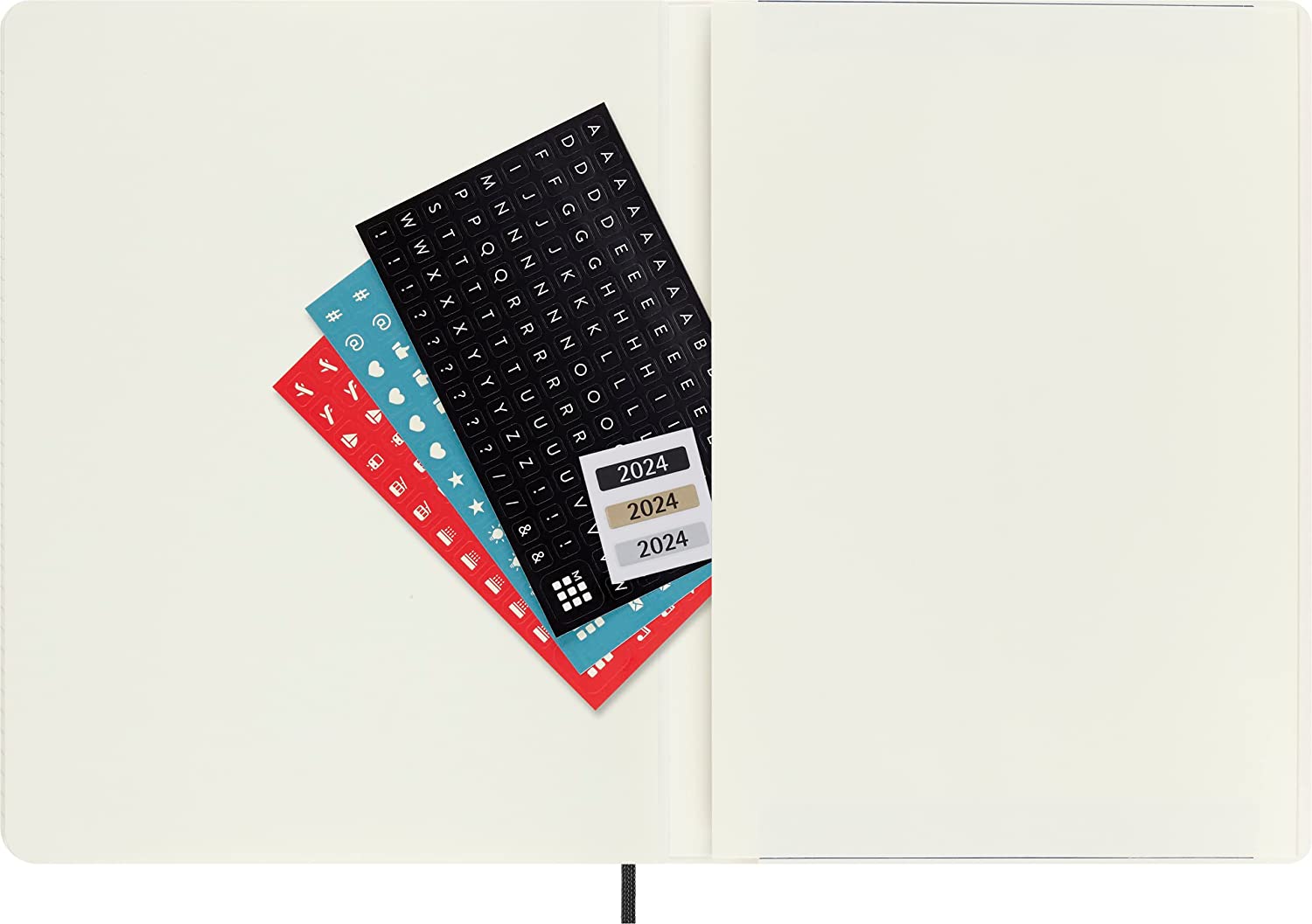 Agenda 2023-2024 - 18-Month Weekly Planner - Extra Large, Soft Cover -  Black - Moleskine