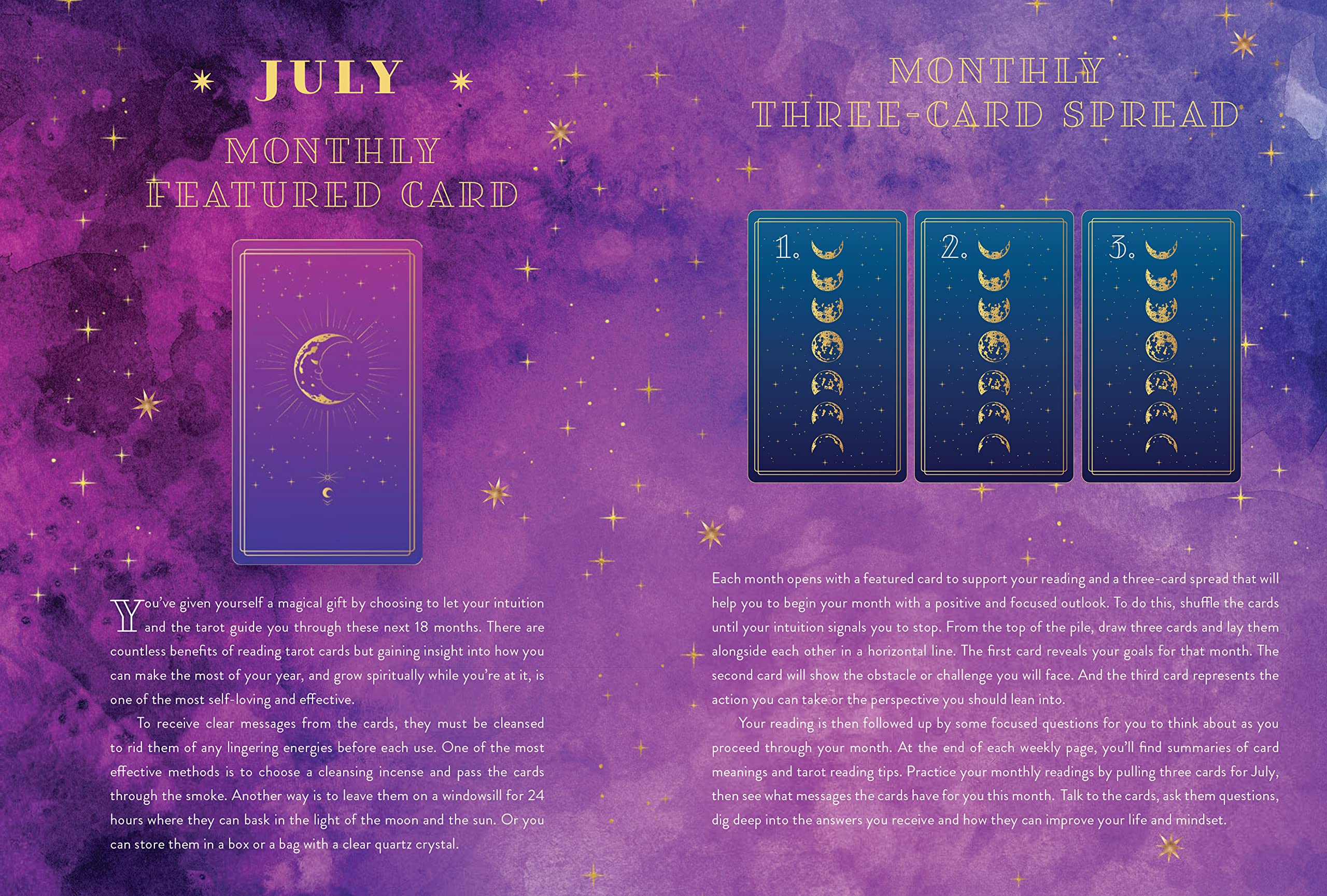 Guided by Tarot 2024 Weekly Planner July 2023 December 2024 Rock