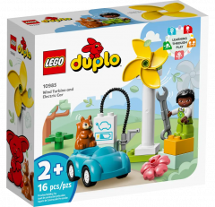 LEGO Duplo - Wind Turbine and Electric Car (10985)