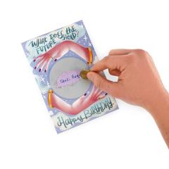 Felicitare - Scratch to Reveal - Crystal Ball