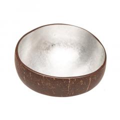 Bol decorativ - Deco Coconut Bowl - Silver