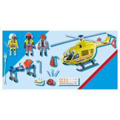 Set de joaca - City Life - Elicopter galben de salvare (71203)