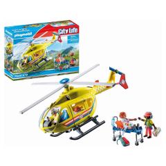 Set de joaca - City Life - Elicopter galben de salvare (71203)