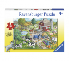 Puzzle clasic - Ferma - 60 piese