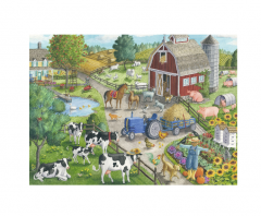 Puzzle clasic - Ferma - 60 piese