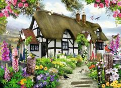 Puzzle 500 piese - Fairy Cottage