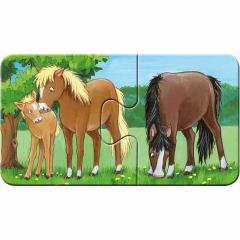 Puzzle 9x2 piese - Farm Animals