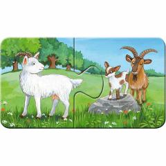Puzzle 9x2 piese - Farm Animals