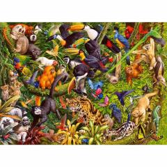 Puzzle 200 piese - XXL - Tropical Rainforest