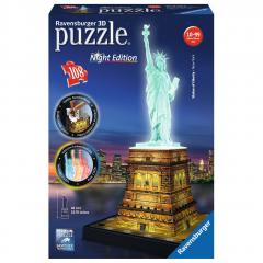 Puzzle 3D - Statuia Libertatii - Night Edition