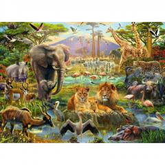 Puzzle 200 piese - XXL - Animals of the Savanna