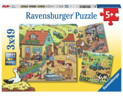 Puzzle 3x49 piese - Farm