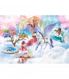 Set de joaca - Magic - Trasura cu unicorn si pegasus