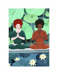 Puzzle 300 piese - Moment - Yoga