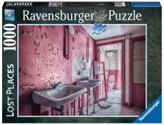 Puzzle clasic - Baie roz parasita - 1000 piese