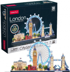 Puzzle 3D Led - Londra - 186 piese