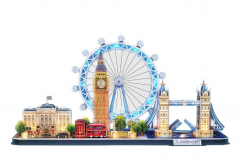 Puzzle 3D Led - Londra - 186 piese