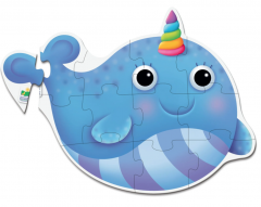Puzzle de podea, 12 piese - Narval