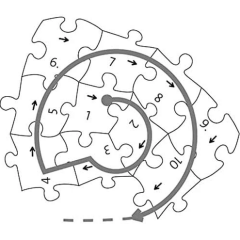 Puzzle 3D, 108 piese - Sistemul Solar