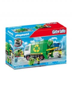 Set de joaca - City Life - Camion de reciclare cu accesorii 
