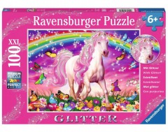 Puzzle 100 piese - XXL - Horse Dreams Glitter