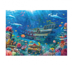 Puzzle clasic - Comoara subacvatica - 200 piese