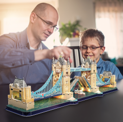 Puzzle 3D led - 222 piese - Tower Bridge 