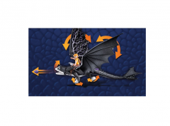 Set de joaca - Dragons - Thunder si Tom