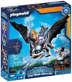 Set de joaca - Dragons - Thunder si Tom