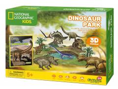 Puzzle 3D - National Geographic Kids - Dinosaur Park