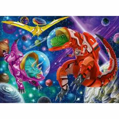 Puzzle 200 piese - XXL - Space Dinosaurs