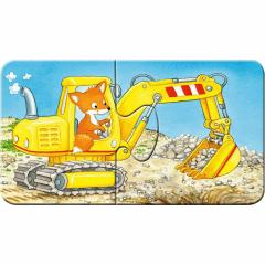 Puzzle 9x2 piese - Animals at the Job