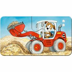 Puzzle 9x2 piese - Animals at the Job