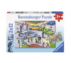 Puzzle clasic - Politie - 2x12 piese