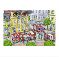 Puzzle clasic - Politie - 2x12 piese