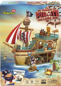 Puzzle 3D,157 piese - Nava Comorilor