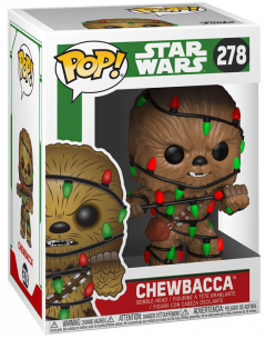 Figurina - Star Wars - Holiday Chewbacca with Lights