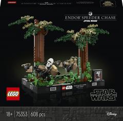 LEGO Star Wars (75353) - Endor Speeder Chase Diorama